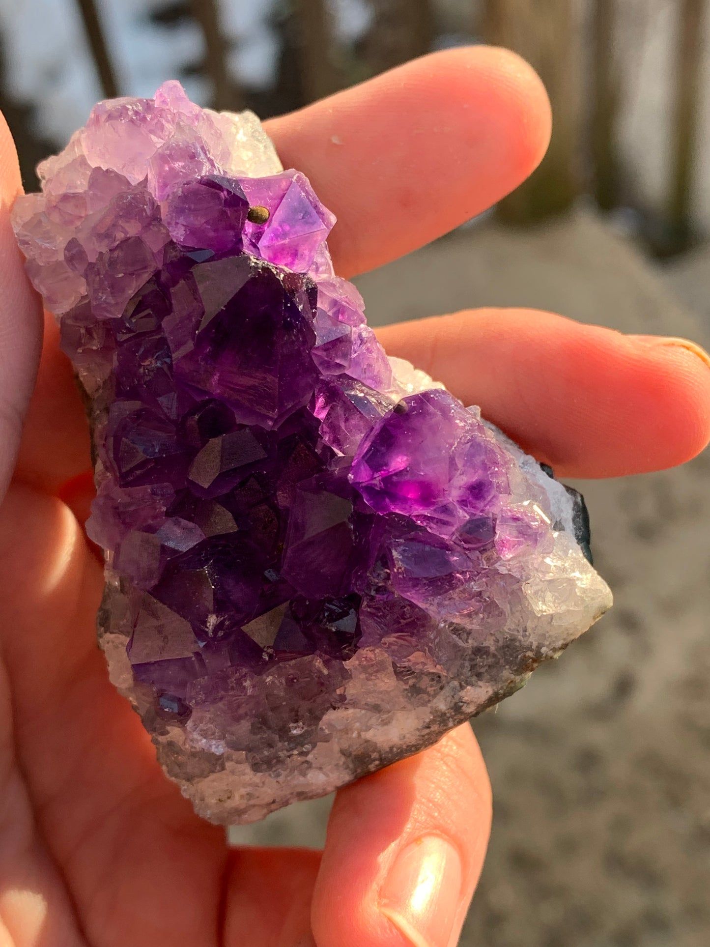 Uruguayan Amethyst cluster #1