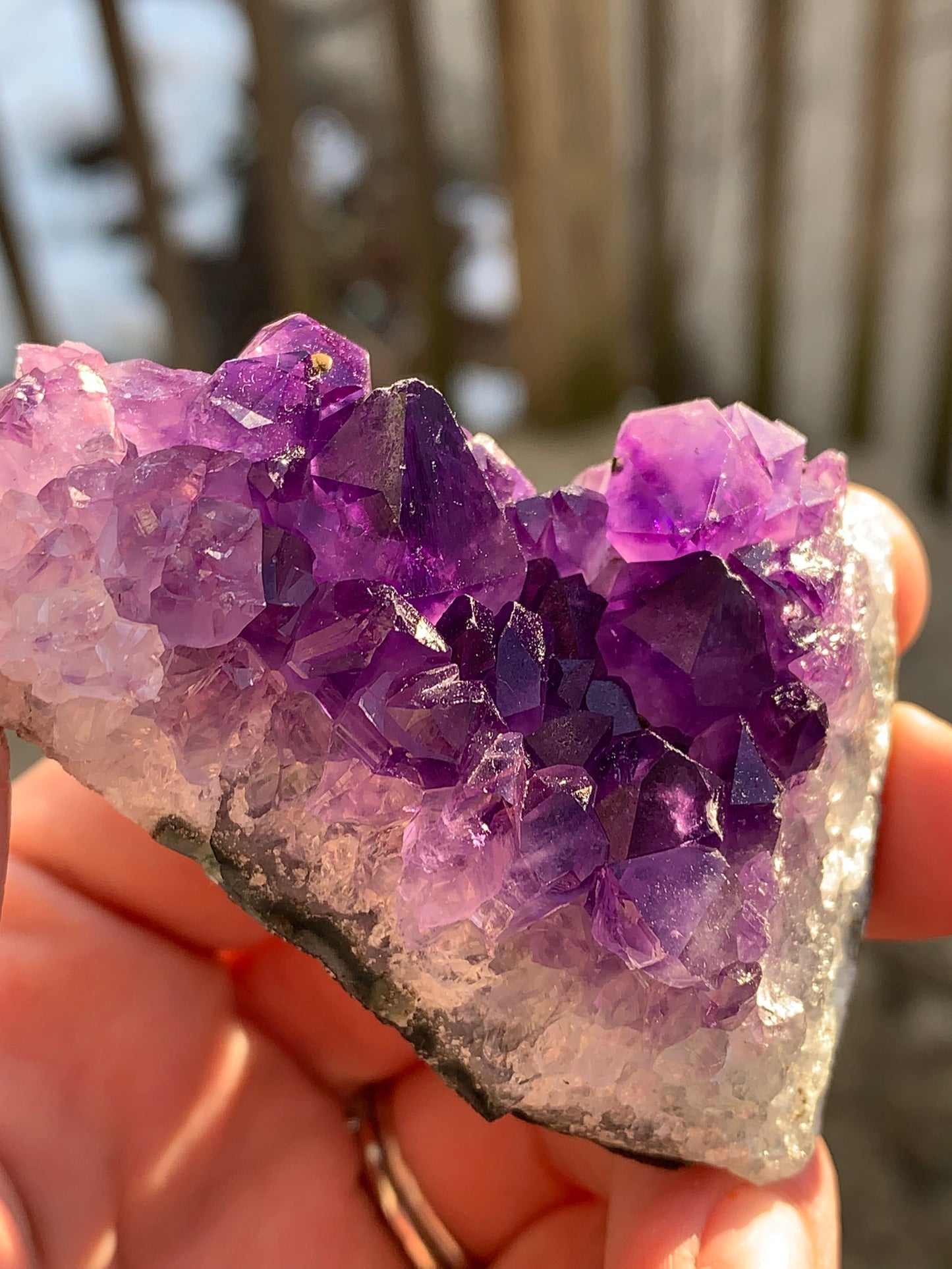 Uruguayan Amethyst cluster #1